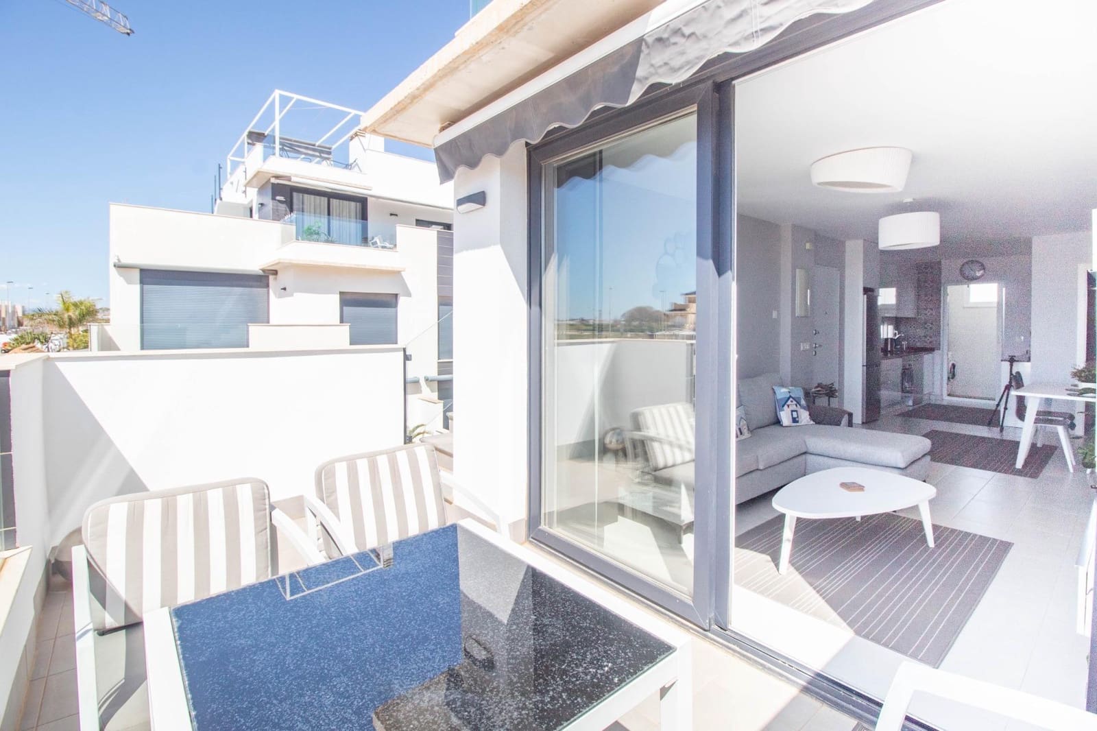 2 quarto Bungalow para venda em Torre de la Horadada com piscina - 295 000 € (Ref: 8926652)