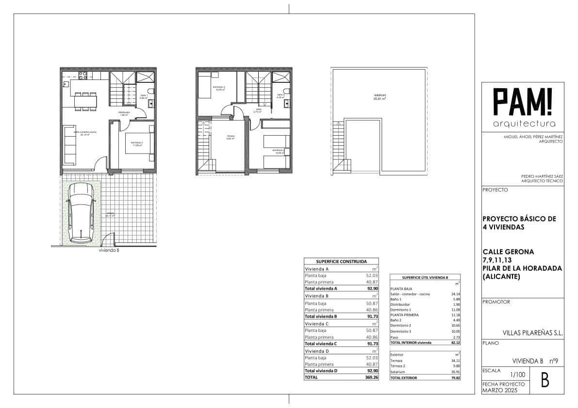 3 chambre Appartement à vendre à Pilar de la Horadada avec piscine - 285 000 € (Ref: 9425783)