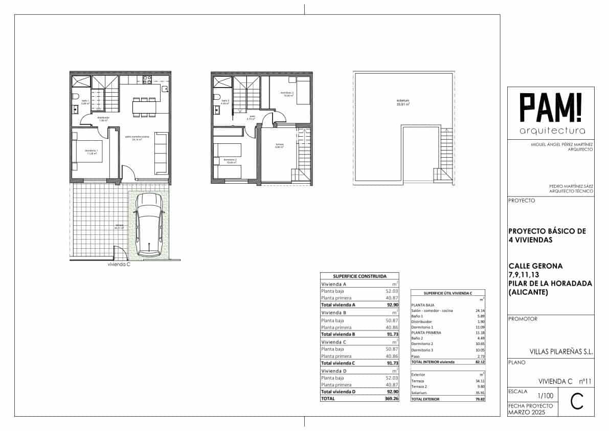 3 chambre Appartement à vendre à Pilar de la Horadada avec piscine - 285 000 € (Ref: 9425783)