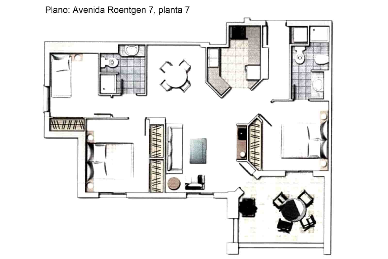 3 soverom Leilighet til salgs i Torrevieja med svømmebasseng - € 259 900 (Ref: 9443362)