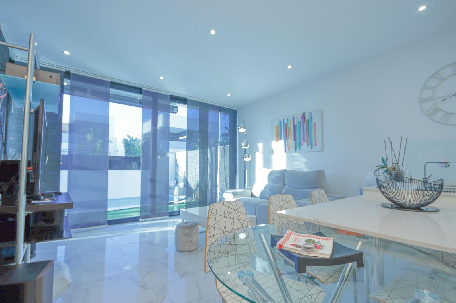 2 camera da letto Villa da affitare come casa vacanza in San Pedro del Pinatar con piscina - 840 € (Rif: 9496412)