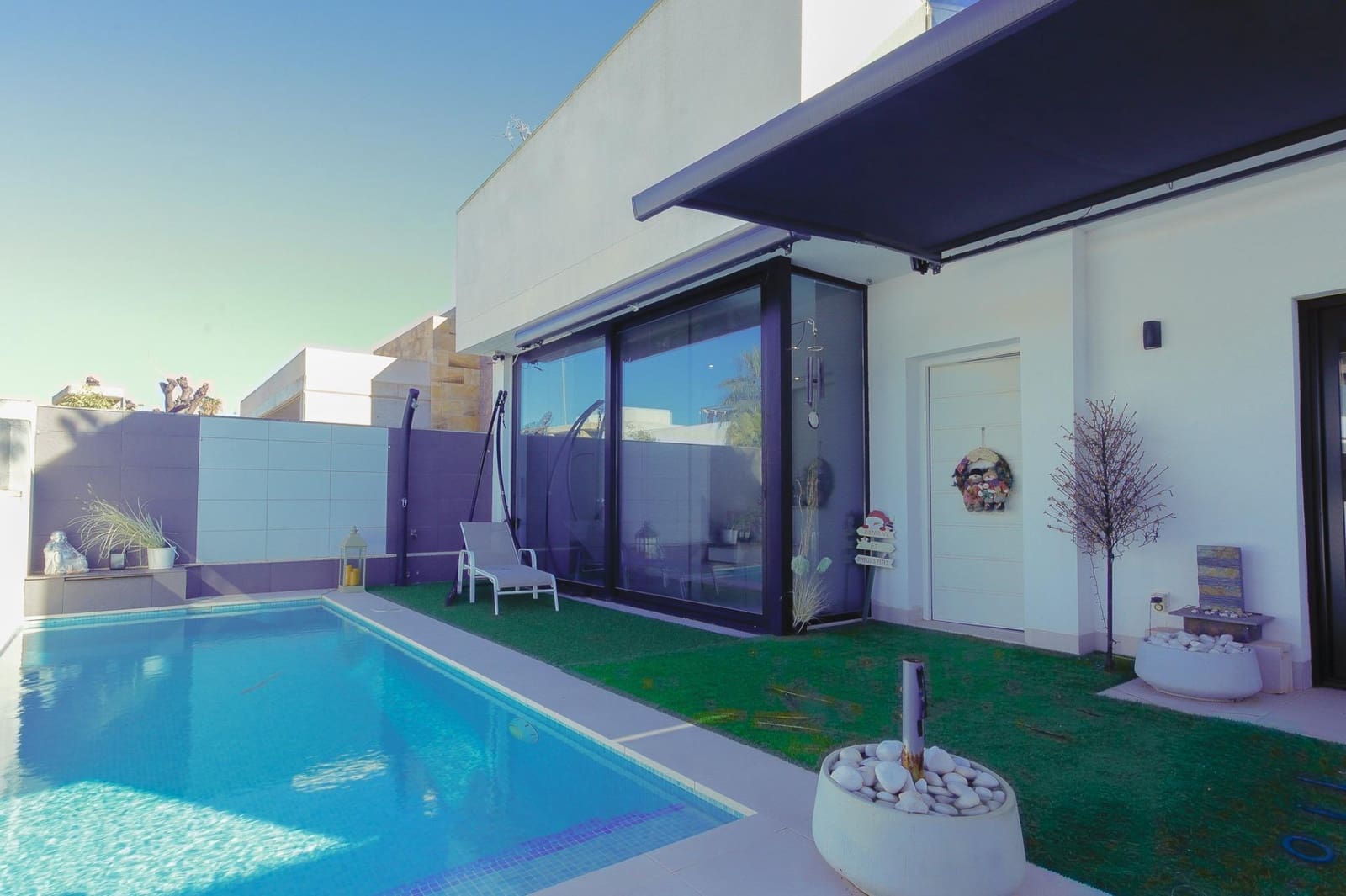 2 camera da letto Villa da affitare come casa vacanza in San Pedro del Pinatar con piscina - 840 € (Rif: 9496412)