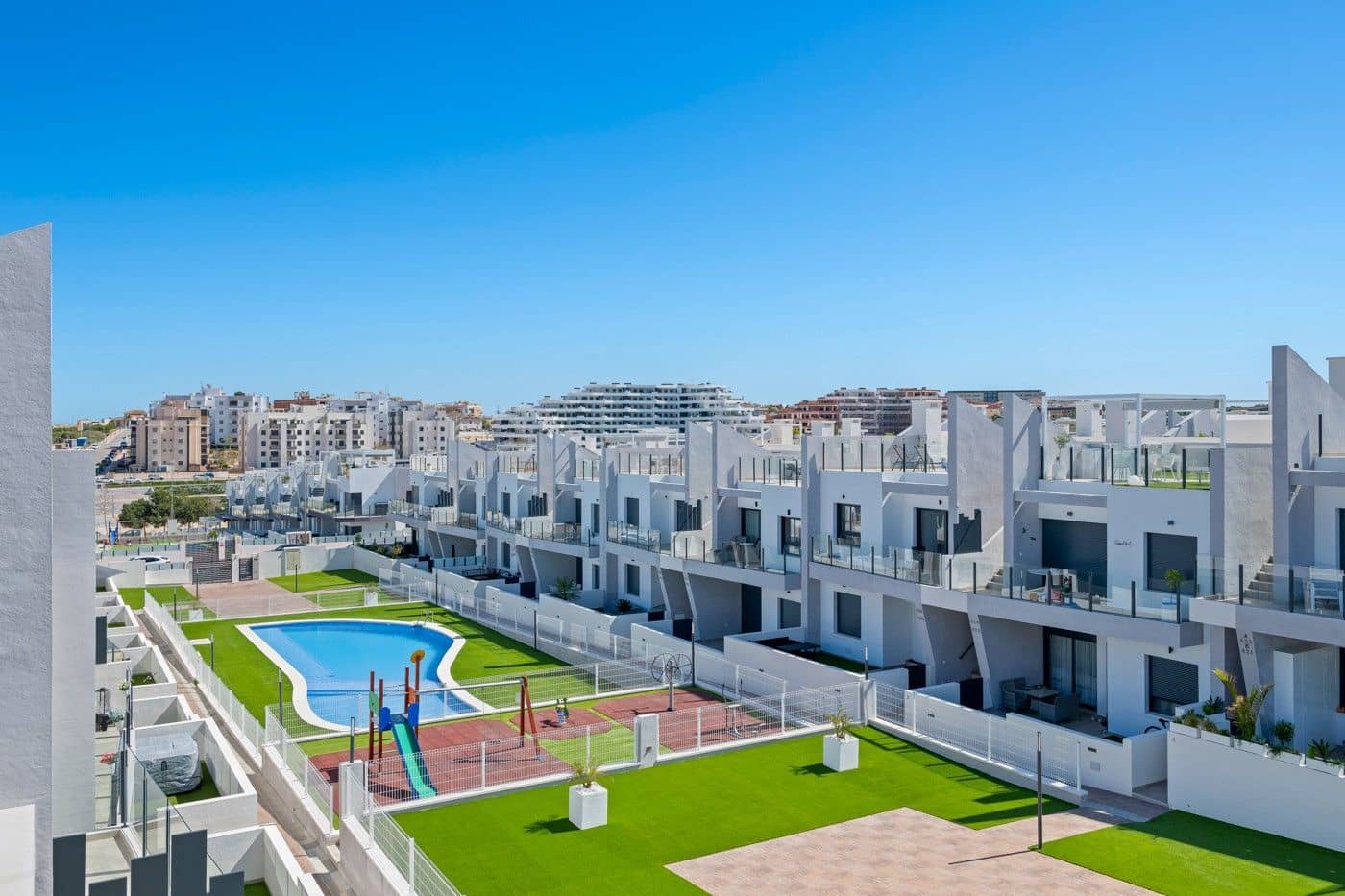 2 chambre Appartement à vendre à San Miguel de Salinas avec piscine - 259 950 € (Ref: 9885053)