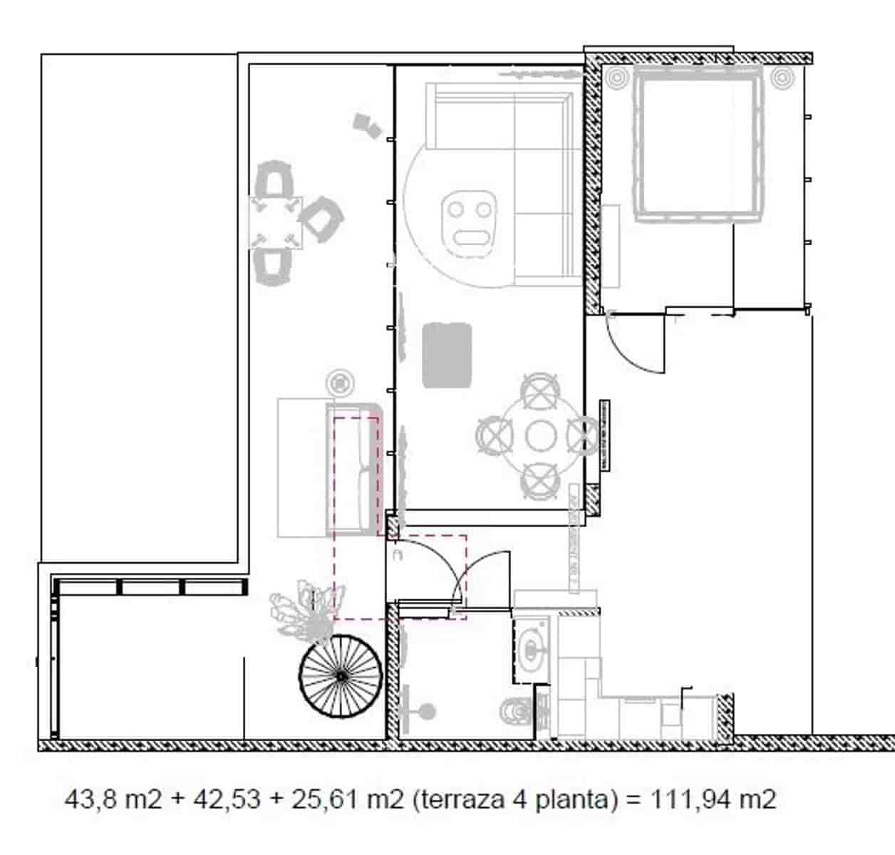 1 slaapkamer Penthouse te koop in Los Abrigos - € 459.000 (Ref: 10162052)