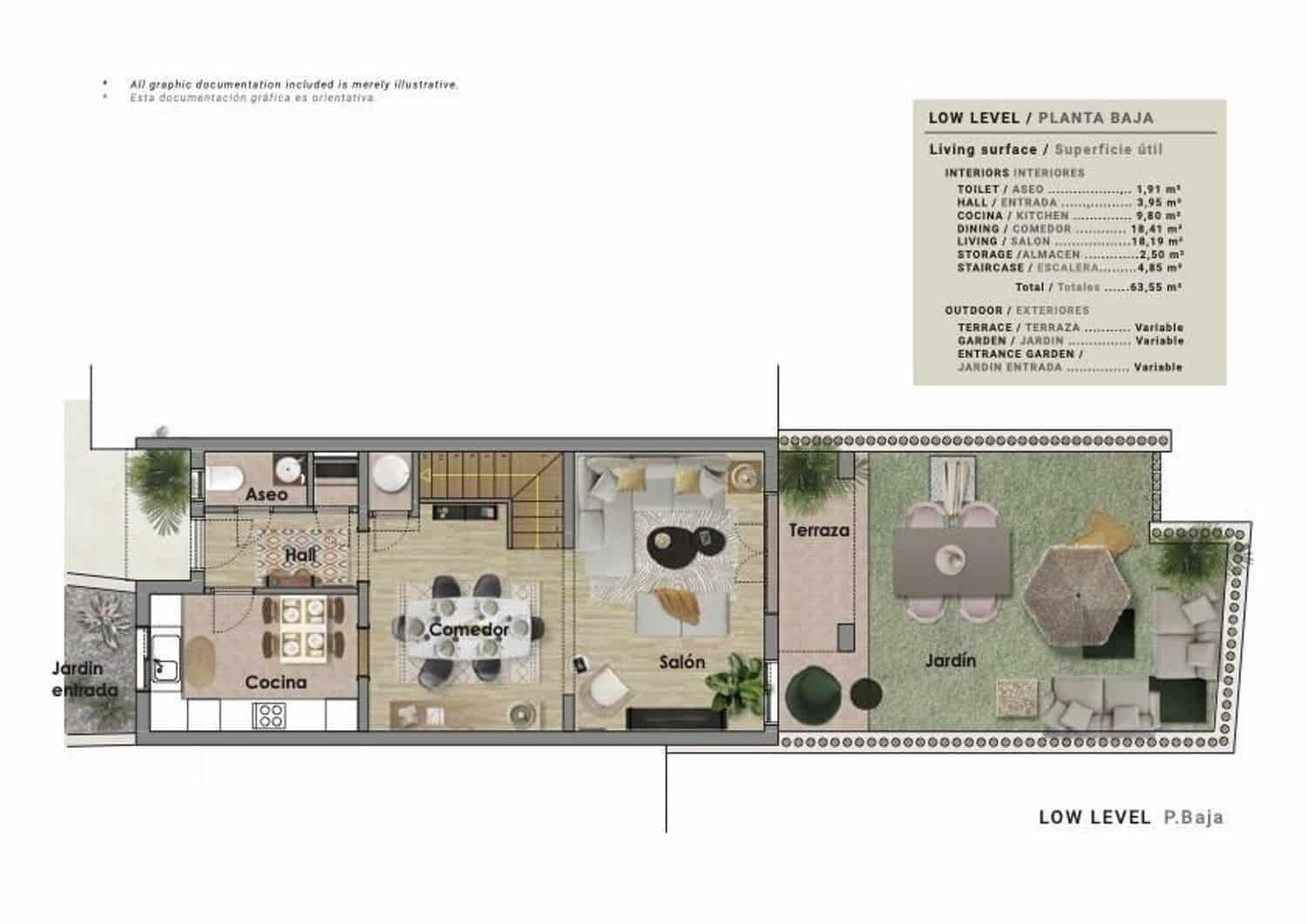 3 camera da letto Appartamento in vendita in Golf del Sur con piscina garage - 460.000 € (Rif: 9552961)
