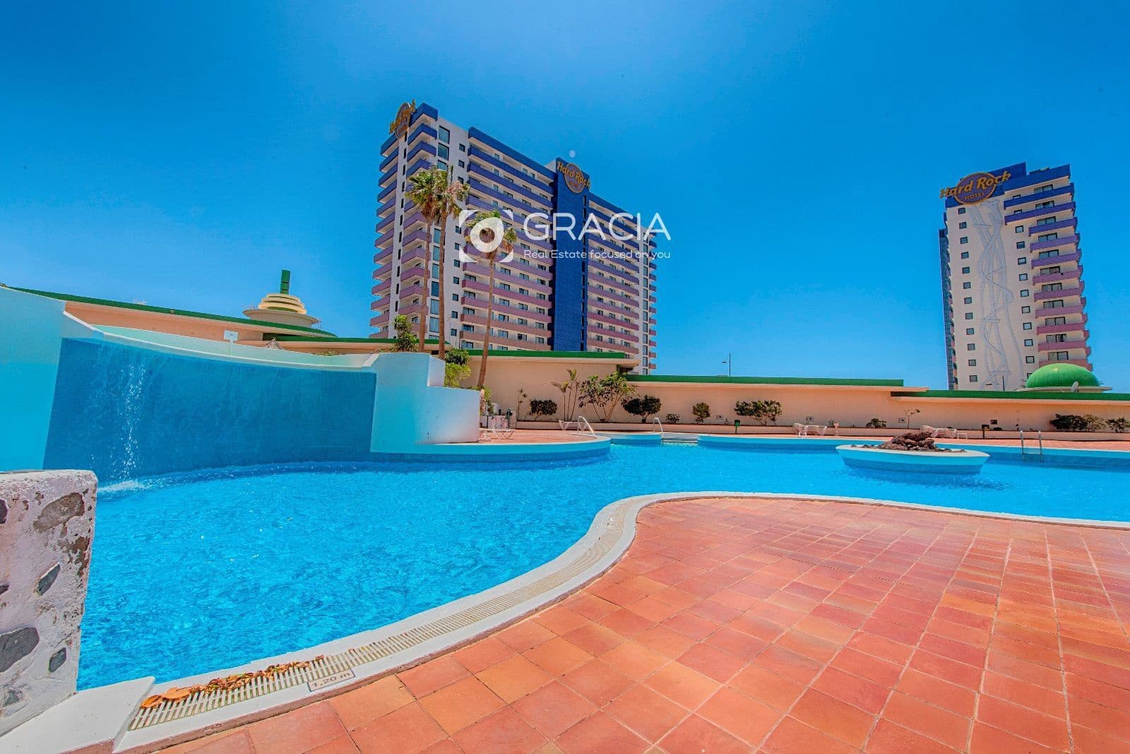 1 Zimmer Wohnung zu vermieten in Playa Paraiso mit Pool - 1.300 € (Ref: 9552977)