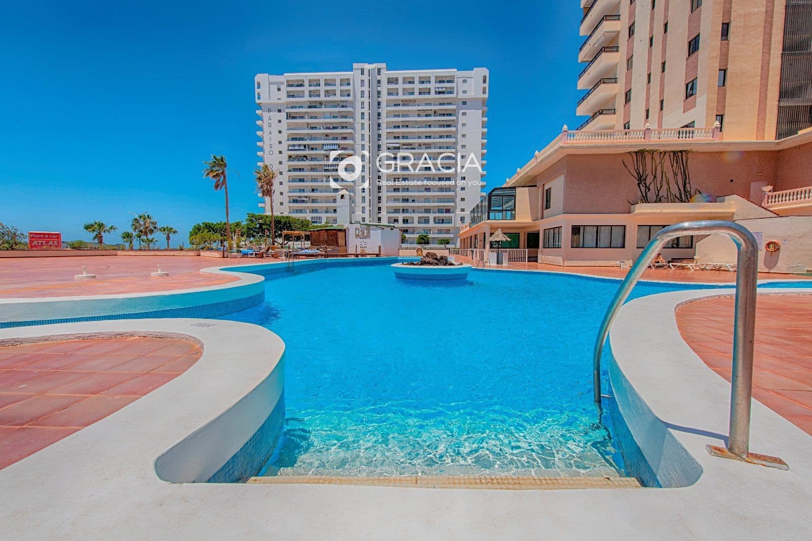 1 Zimmer Wohnung zu vermieten in Playa Paraiso mit Pool - 1.300 € (Ref: 9552977)