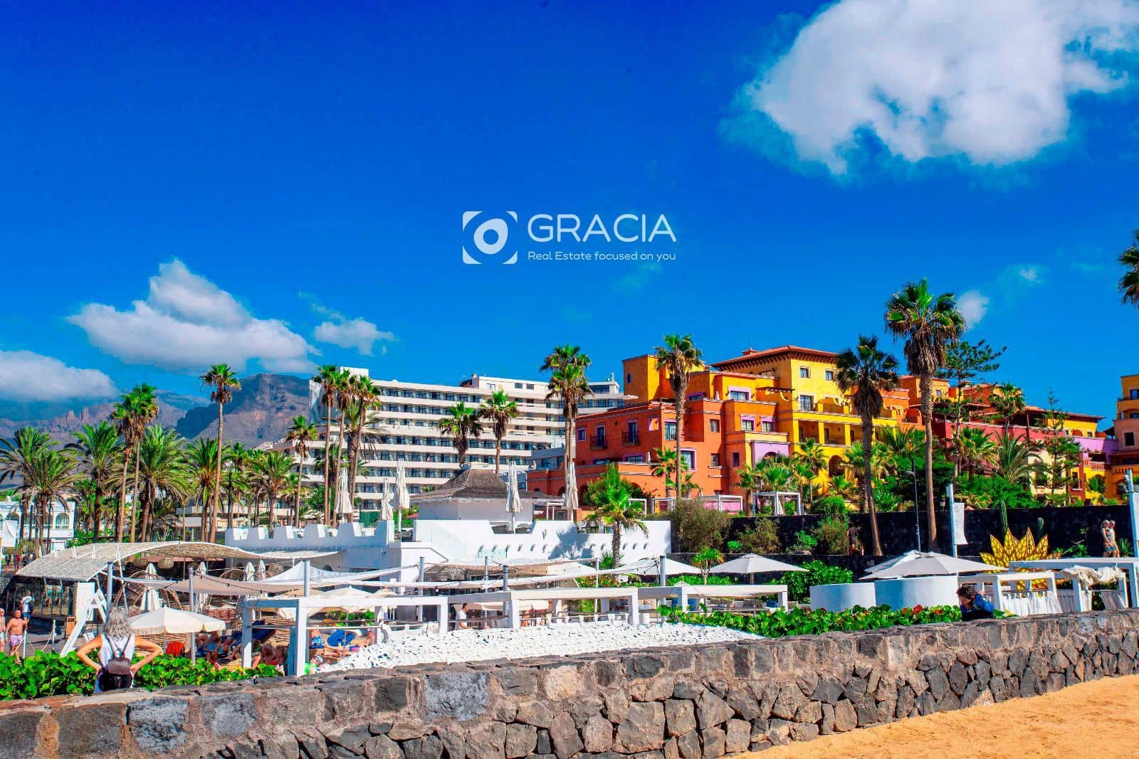 1 makuuhuone Asunto myytävänä paikassa Playa de las Americas mukana uima-altaan - 295 000 € (Ref: 9559302)