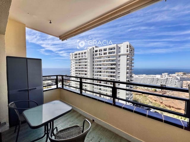 1 makuuhuone Asunto vuokrattavana paikassa Playa Paraiso, Adeje mukana uima-altaan - 1 200 € (Ref: 9618122)