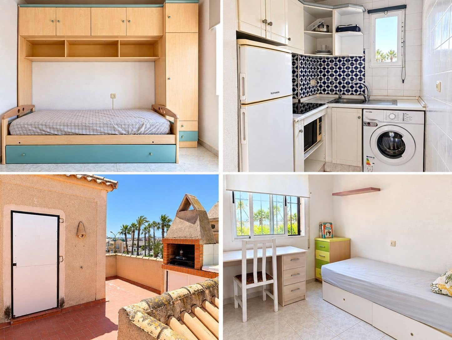 3 quarto Moradia Geminada para venda em Torrevieja com piscina - 147 500 € (Ref: 10075374)
