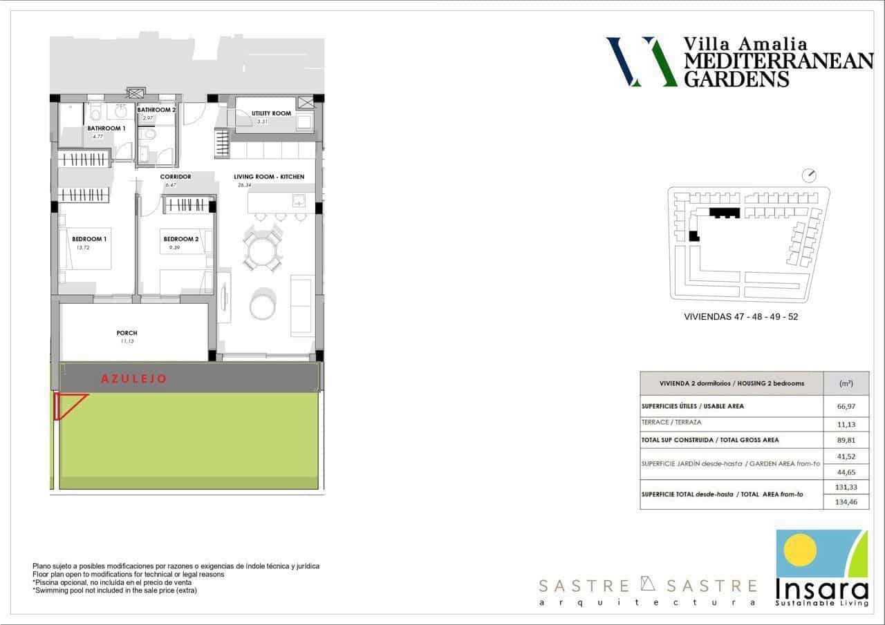 2 slaapkamer Appartement te koop in Torrevieja met zwembad garage - € 360.000 (Ref: 9676956)