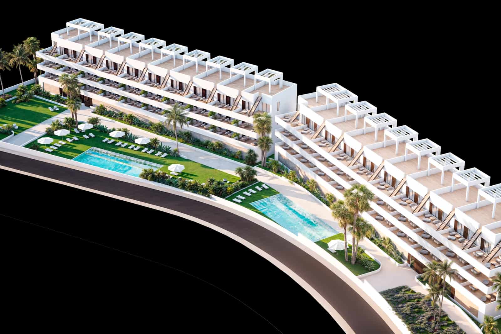 Apartamento de 2 habitaciones en Finestrat en venta con piscina garaje - 322.400 € (Ref: 9806174)