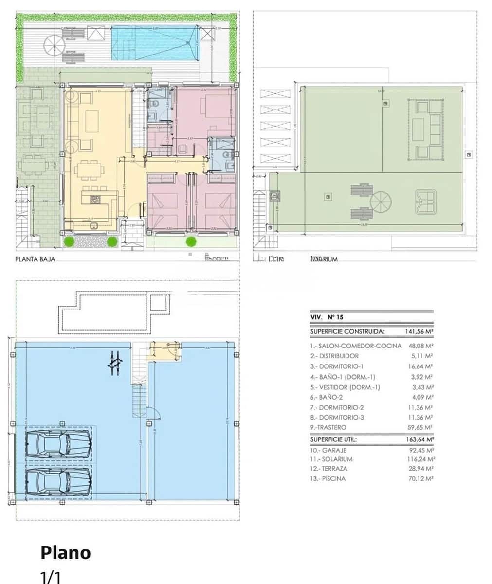 3 slaapkamer Villa te koop in Torrevieja met zwembad garage - € 585.000 (Ref: 9910073)