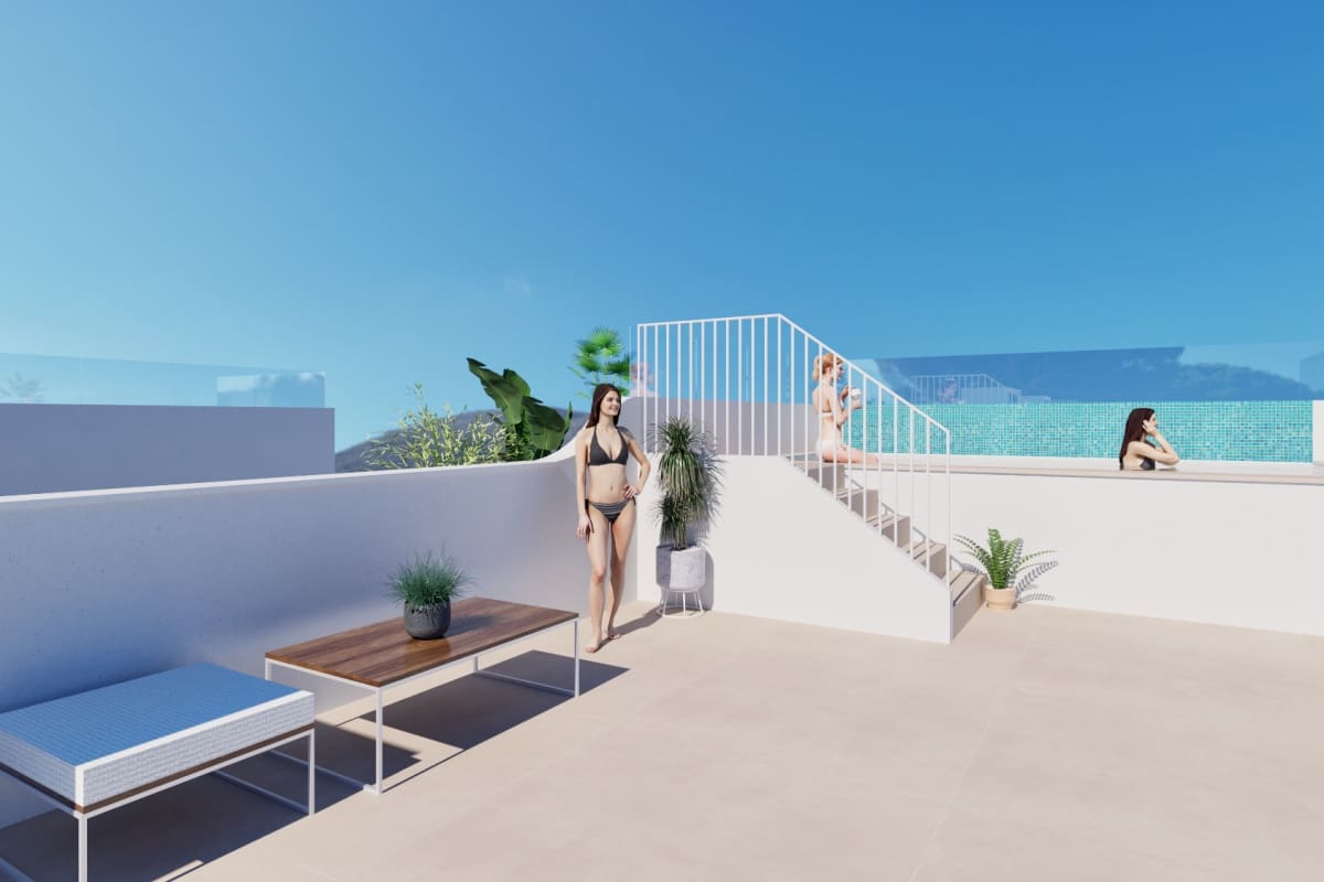 Apartamento de 2 habitaciones en Torre de la Horadada en venta con piscina - 334.000 € (Ref: 9912626)