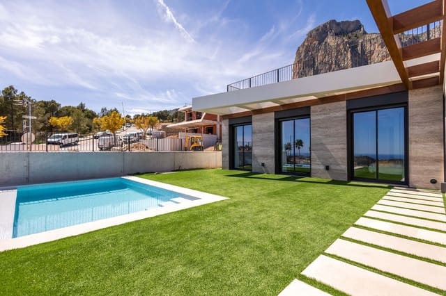 Villa til salg i Polop med swimmingpool garage - € 514.400 (Ref: 9933630)