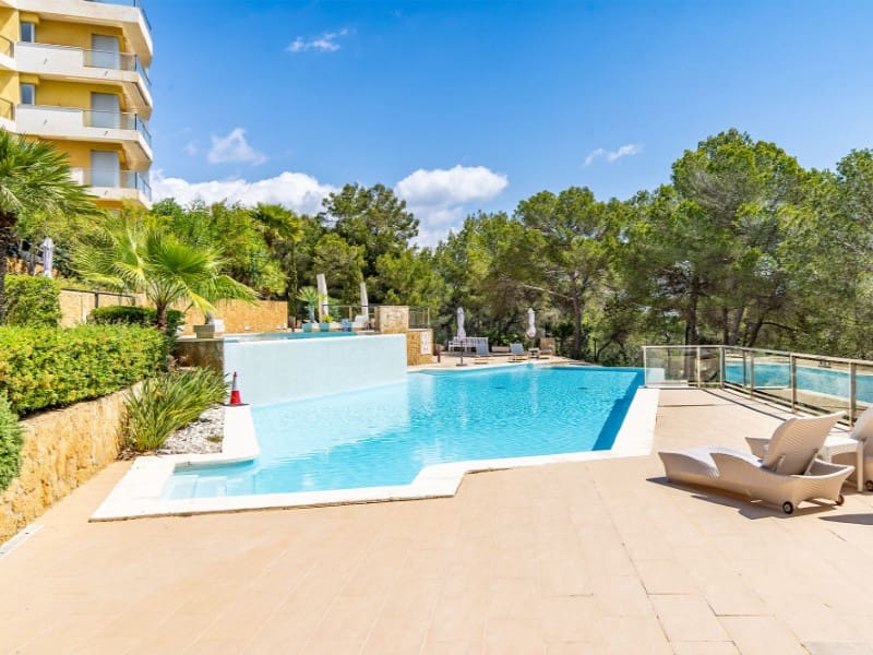 2 sypialnia Mieszkanie na sprzedaż w Sol de Mallorca z basenem - 740 000 € (Ref: 9033558)