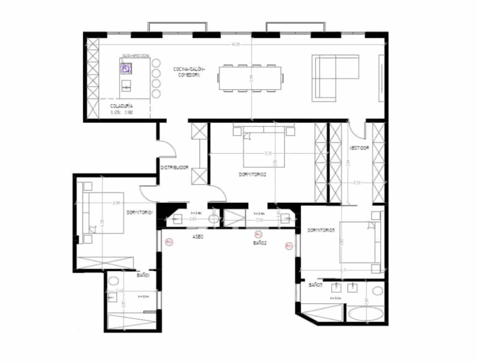 3 bedroom Flat for sale in Palma de Mallorca - € 1,750,000 (Ref: 9593088)