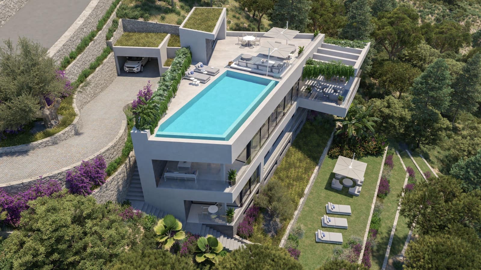 6 makuuhuone Huvila myytävänä paikassa Palma de Mallorca mukana uima-altaan - 10 000 000 € (Ref: 9593099)