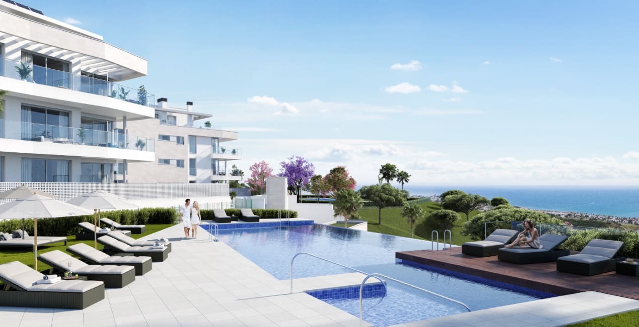 4 soveværelse Lejlighed til salg i Mijas med swimmingpool garage - € 779.900 (Ref: 8956163)