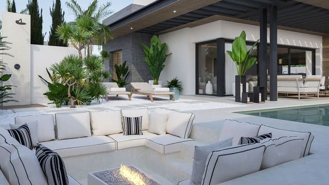 3 soveværelse Villa til salg i Riviera del Sol, Mijas med swimmingpool garage - € 1.889.000 (Ref: 10000248)