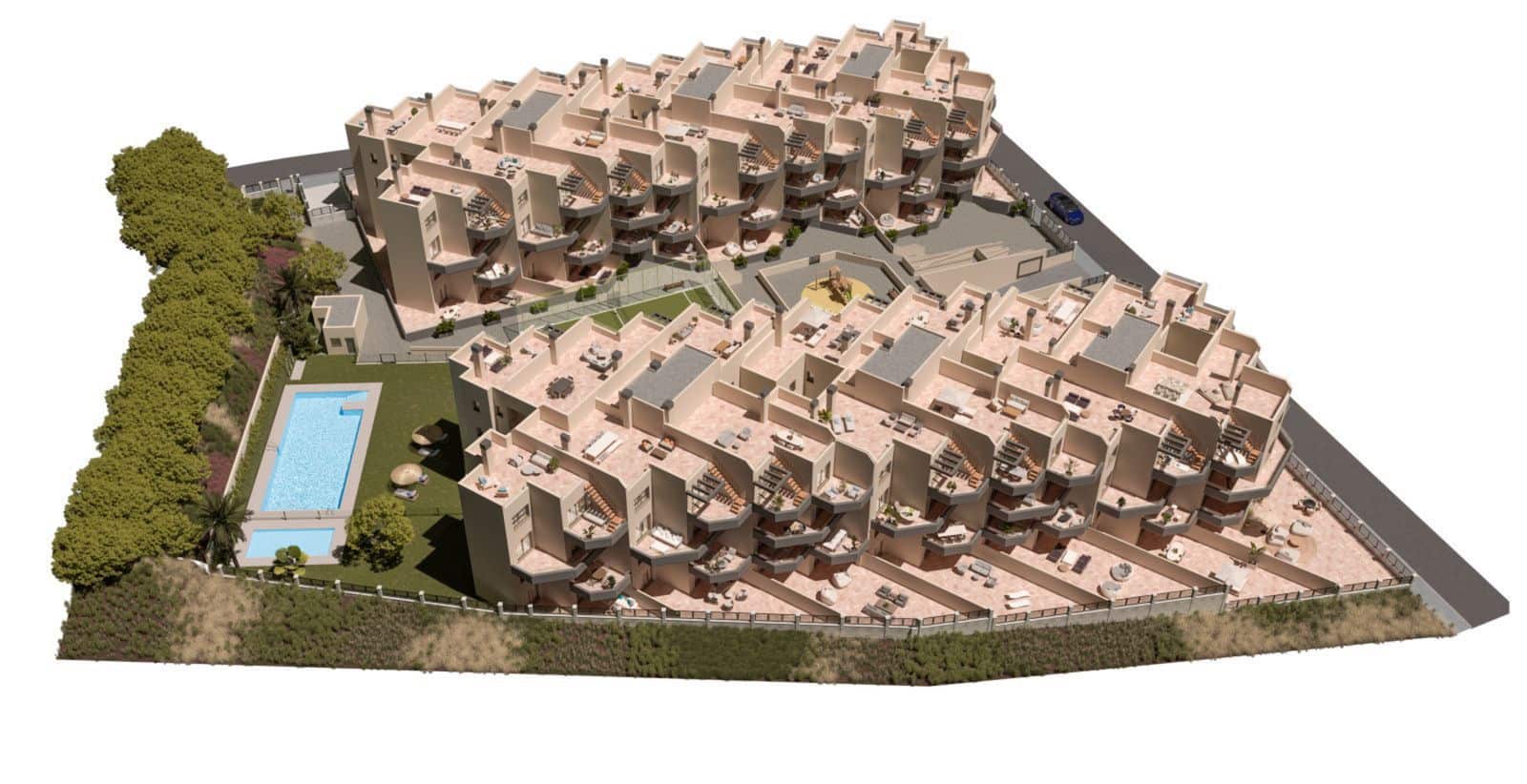 Apartamento de 2 habitaciones en Torrox en venta con piscina garaje - 305.000 € (Ref: 10000262)