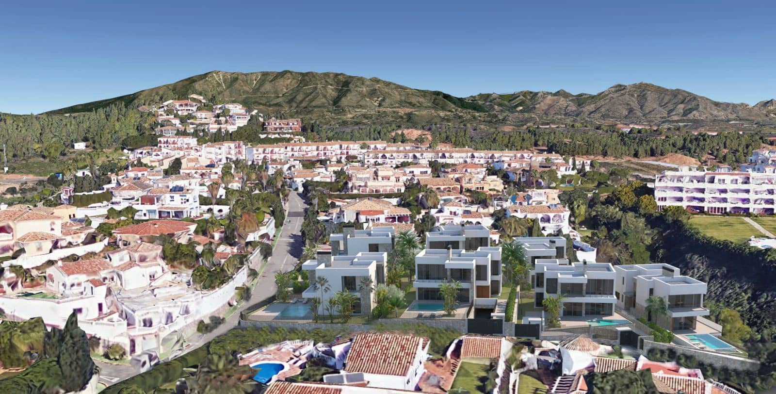 4 soverom Leilighet til salgs i Mijas med svømmebasseng garasje - € 1 765 000 (Ref: 10000270)