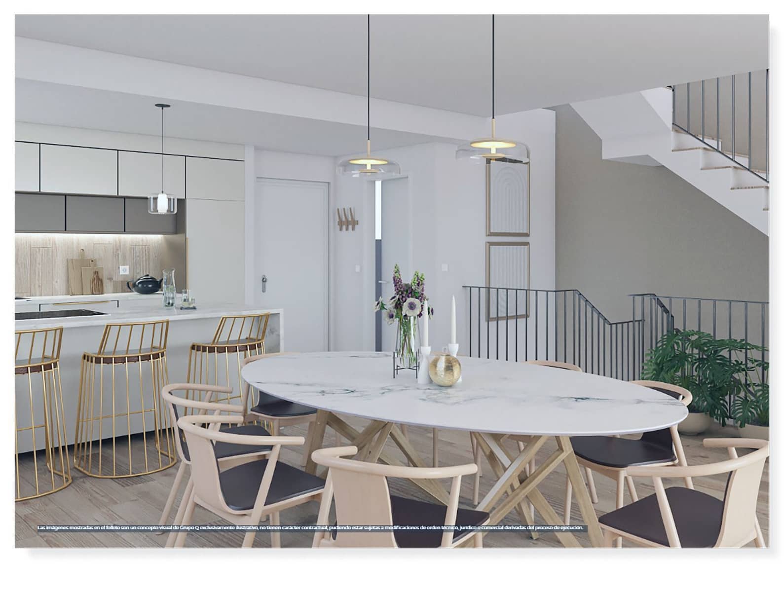 3 sypialnia Dom blizniak na sprzedaż w Mijas z basenem garażem - 560 000 € (Ref: 10000290)