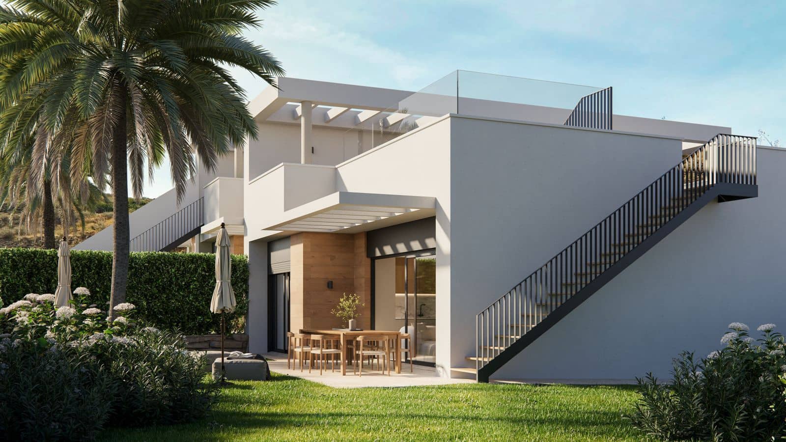 2 quarto Moradia Geminada para venda em Mijas Costa com piscina garagem - 460 000 € (Ref: 10000299)