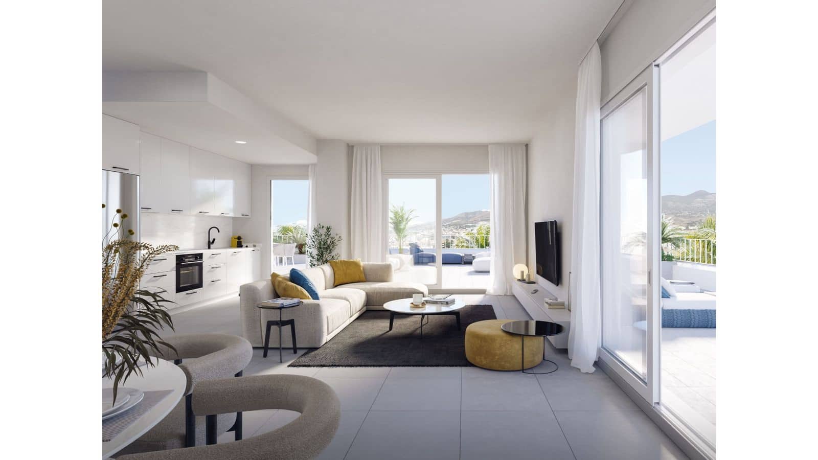 2 soveværelse Lejlighed til salg i Fuengirola med swimmingpool garage - € 399.950 (Ref: 10000327)