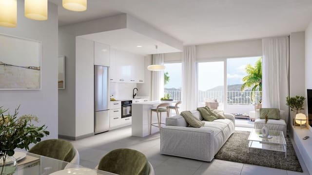 2 soveværelse Lejlighed til salg i Los Pacos, Fuengirola med swimmingpool garage - € 399.950 (Ref: 10000327)