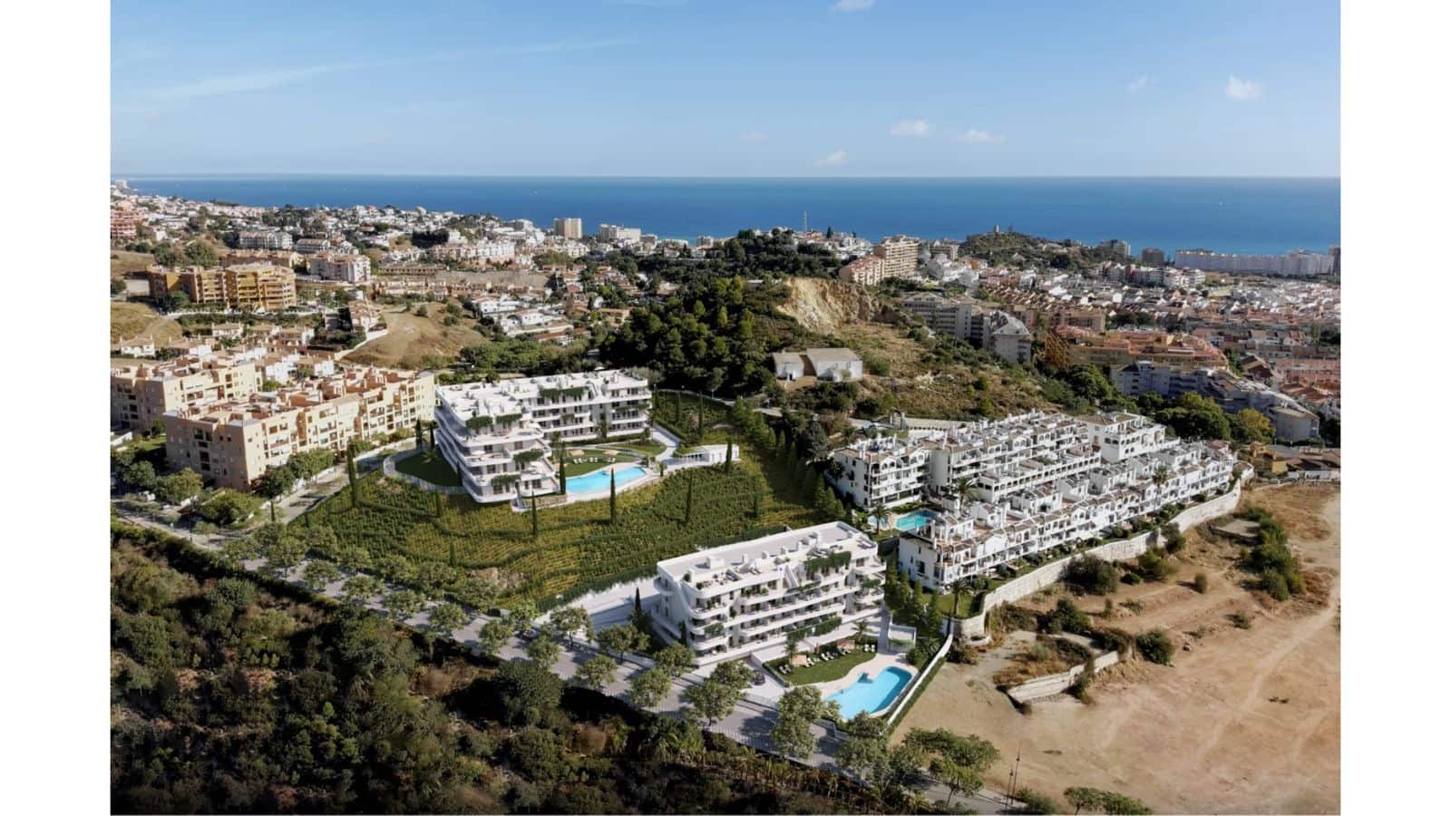2 soveværelse Lejlighed til salg i Fuengirola med swimmingpool garage - € 399.950 (Ref: 10000327)