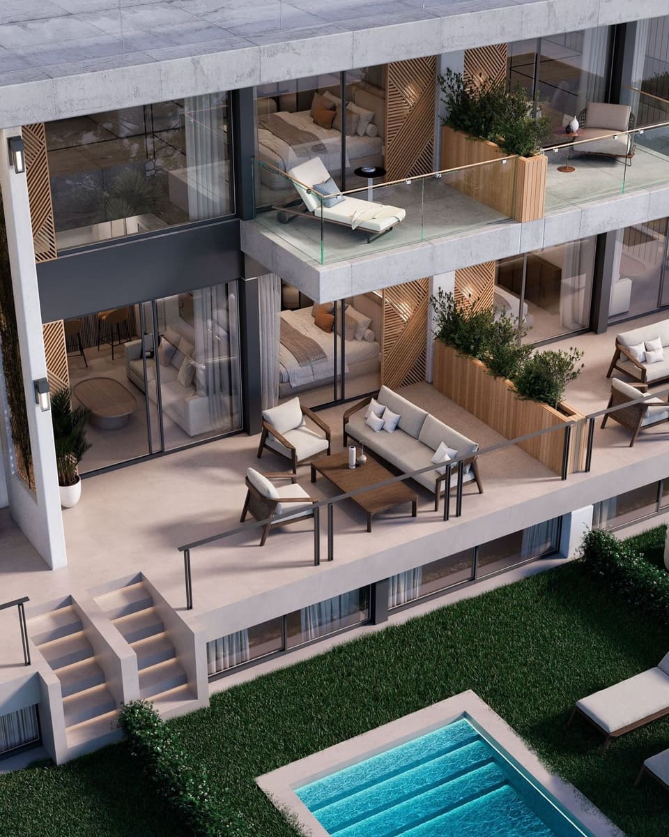 1 soverom Leilighet til salgs i Marbella med svømmebasseng garasje - € 450 000 (Ref: 10000363)