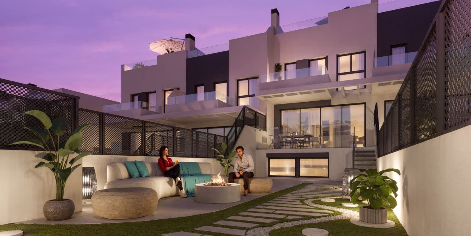 3 sovrum Semi-fristående Villa till salu i Mijas med pool garage - 612 000 € (Ref: 10000416)