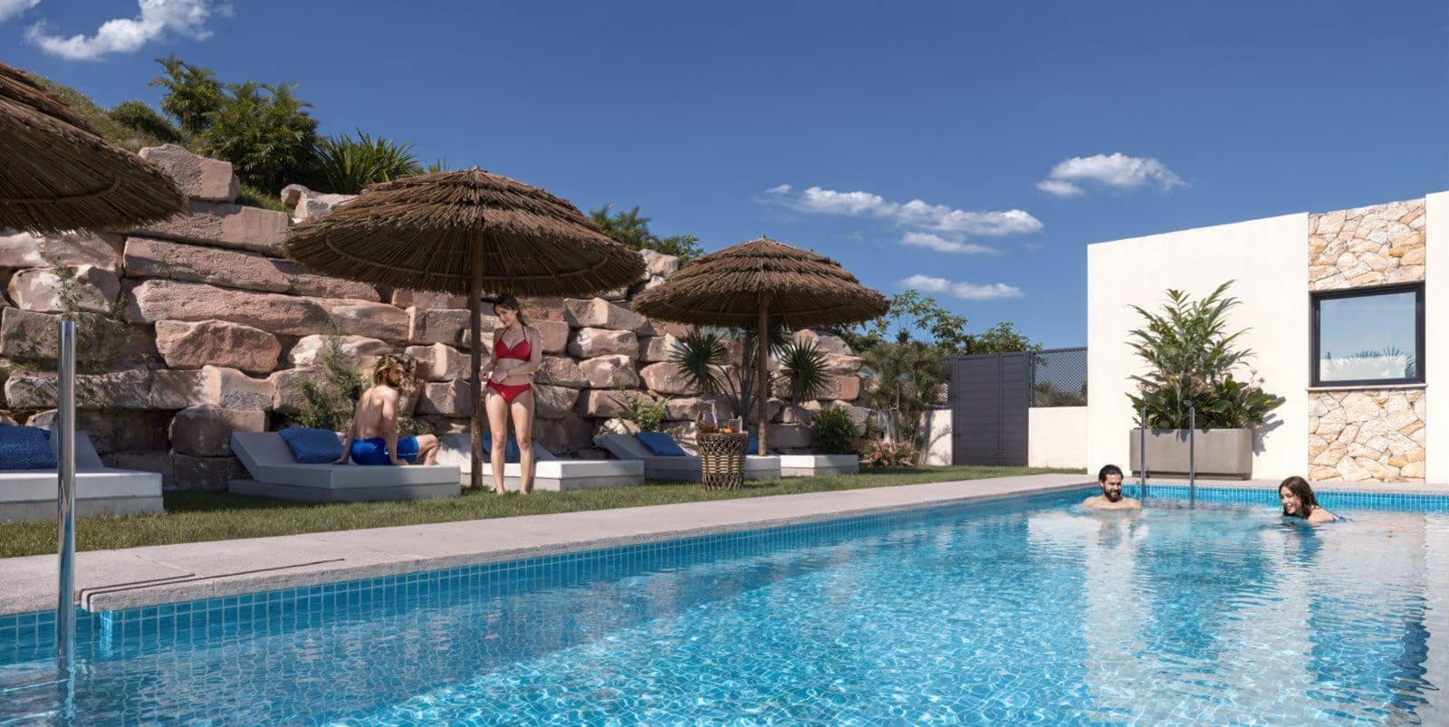 3 sovrum Semi-fristående Villa till salu i Mijas med pool garage - 612 000 € (Ref: 10000416)