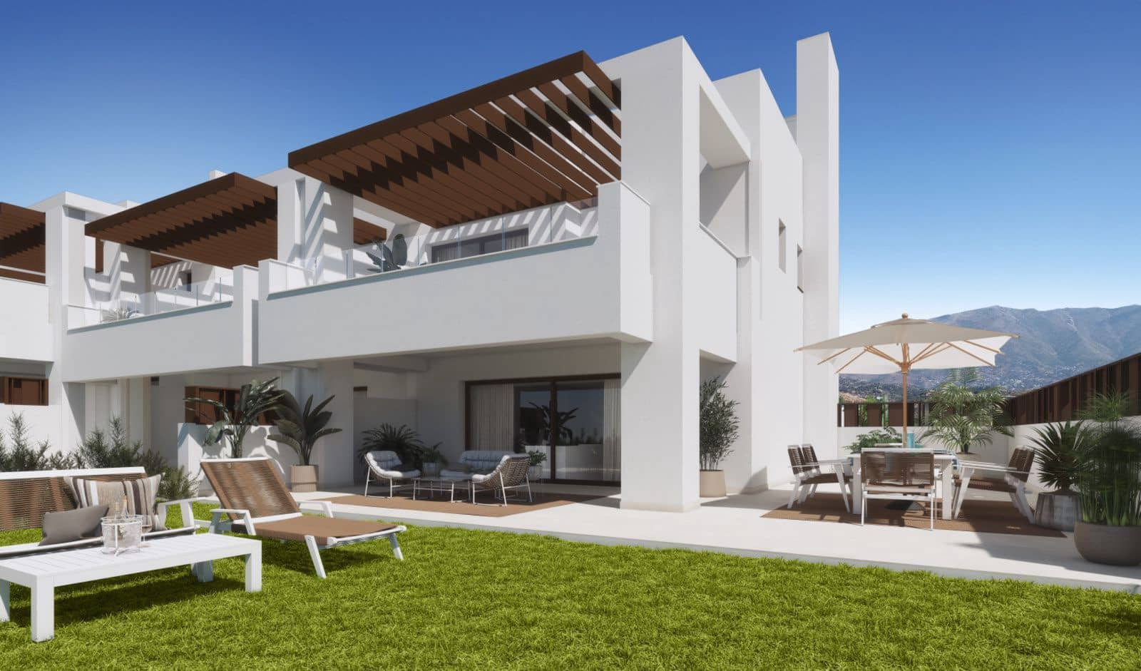 3 sovrum Semi-fristående Villa till salu i Mijas med pool garage - 685 000 € (Ref: 10000426)