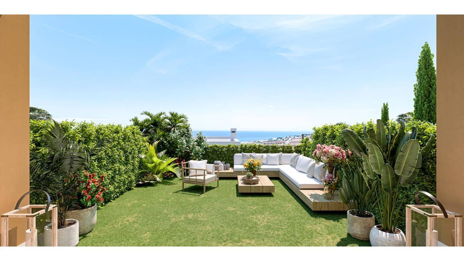 Pareado de 3 habitaciones en La Cala de Mijas en venta con piscina garaje - 676.000 € (Ref: 10000438)