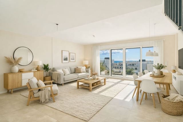 3 soveværelse Semi-Rækkehus til salg i La Cala de Mijas, Mijas med swimmingpool garage - € 890.000 (Ref: 10003936)