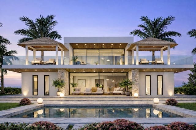 4 sypialnia Willa na sprzedaż w La Dama de Noche - La Alzambra, Marbella z basenem garażem - 2 850 000 € (Ref: 10003937)