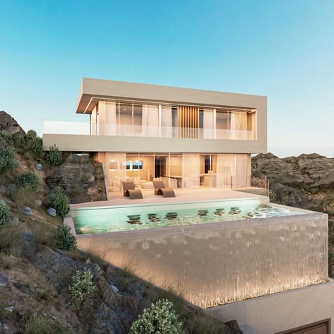 4 sovrum Villa till salu i Santangelo, Benalmádena med pool garage - 1 740 000 € (Ref: 10003954)