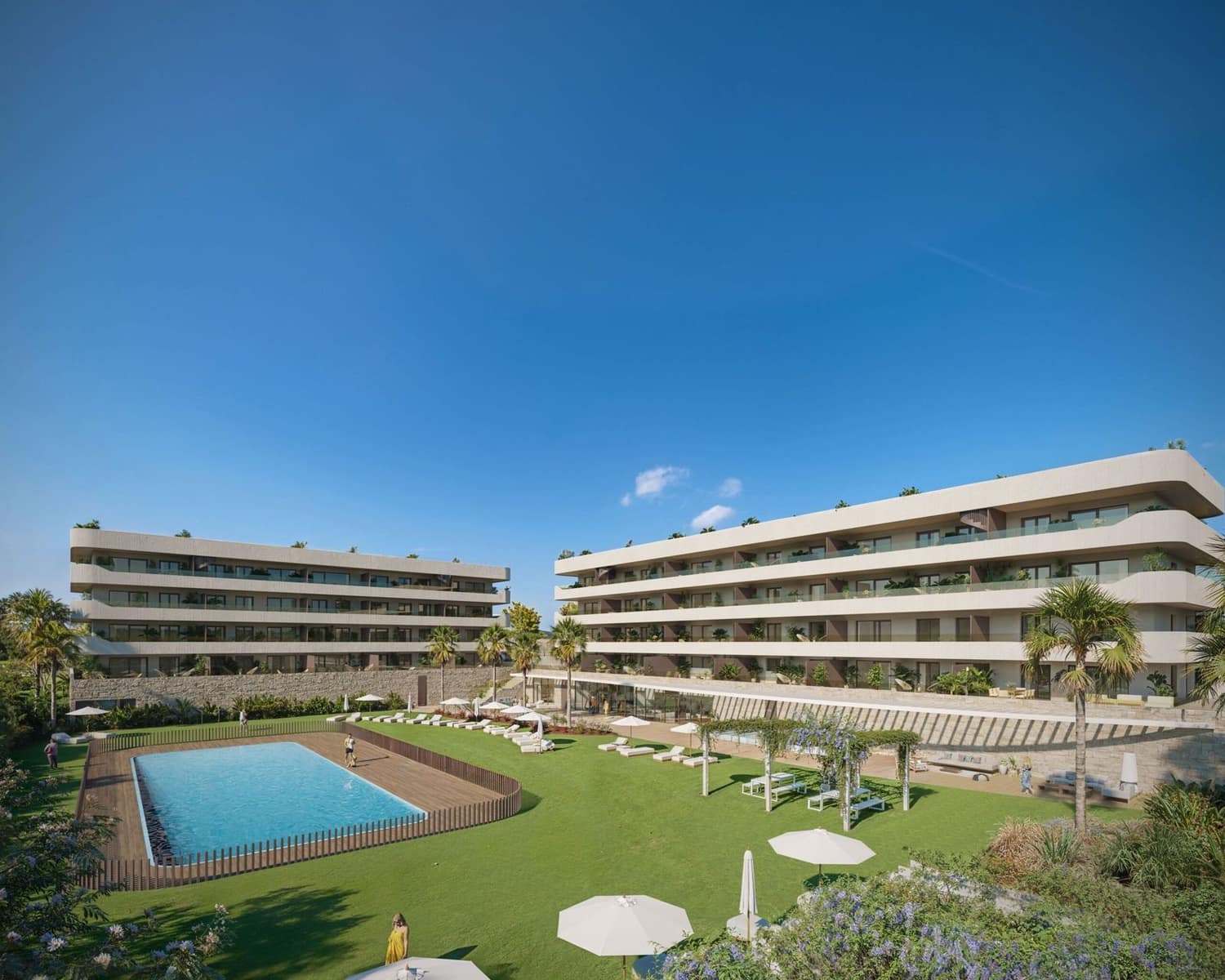 2 soveværelse Lejlighed til salg i Fuengirola med swimmingpool garage - € 370.000 (Ref: 10003957)