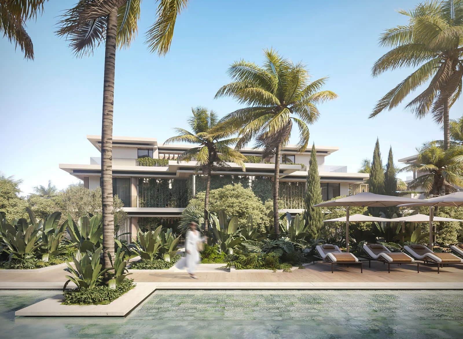 2 soverom Leilighet til salgs i Bel-Air med svømmebasseng garasje - € 810 000 (Ref: 10003996)