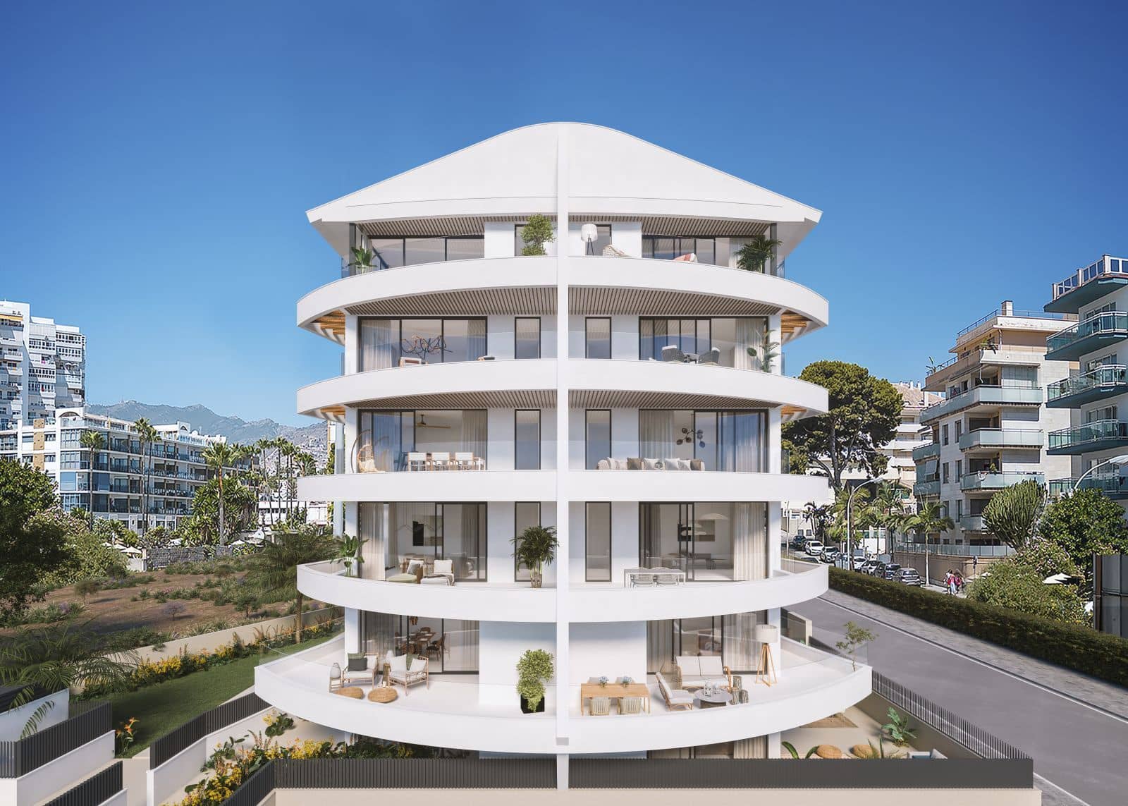 Ático de 2 habitaciones en Benalmadena Costa en venta con piscina garaje - 998.000 € (Ref: 10004010)