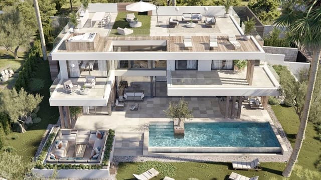 Chalet de 4 habitaciones en Cancelada, Estepona en venta con piscina garaje - 1.975.000 € (Ref: 10004046)