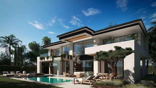 4 soveværelse Villa til salg i Nueva Alcántara, Marbella med swimmingpool garage - € 3.990.000 (Ref: 10004060)