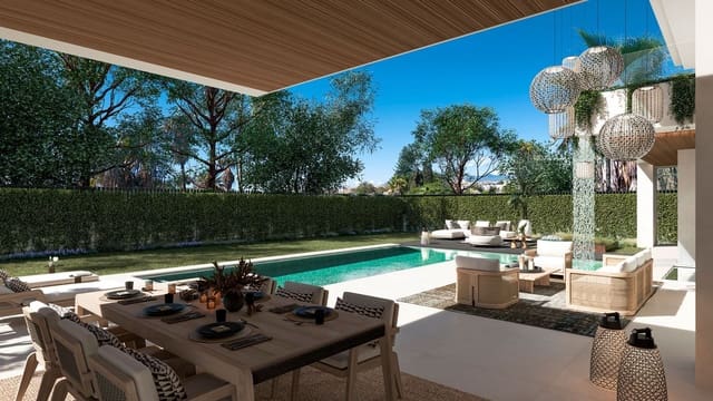 4 soveværelse Villa til salg i Nueva Alcántara, Marbella med swimmingpool garage - € 3.990.000 (Ref: 10004060)
