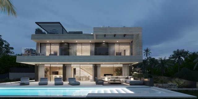 5 sypialnia Willa na sprzedaż w Nagüeles Alto, Marbella z basenem garażem - 5 700 000 € (Ref: 10004064)