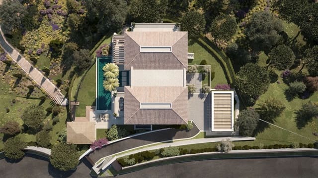 8 sypialnia Willa na sprzedaż w Marbella z basenem garażem - 20 000 000 € (Ref: 10004073)