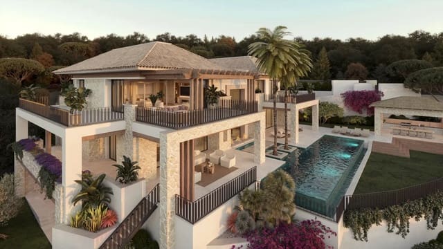 8 sypialnia Willa na sprzedaż w Marbella z basenem garażem - 20 000 000 € (Ref: 10004073)