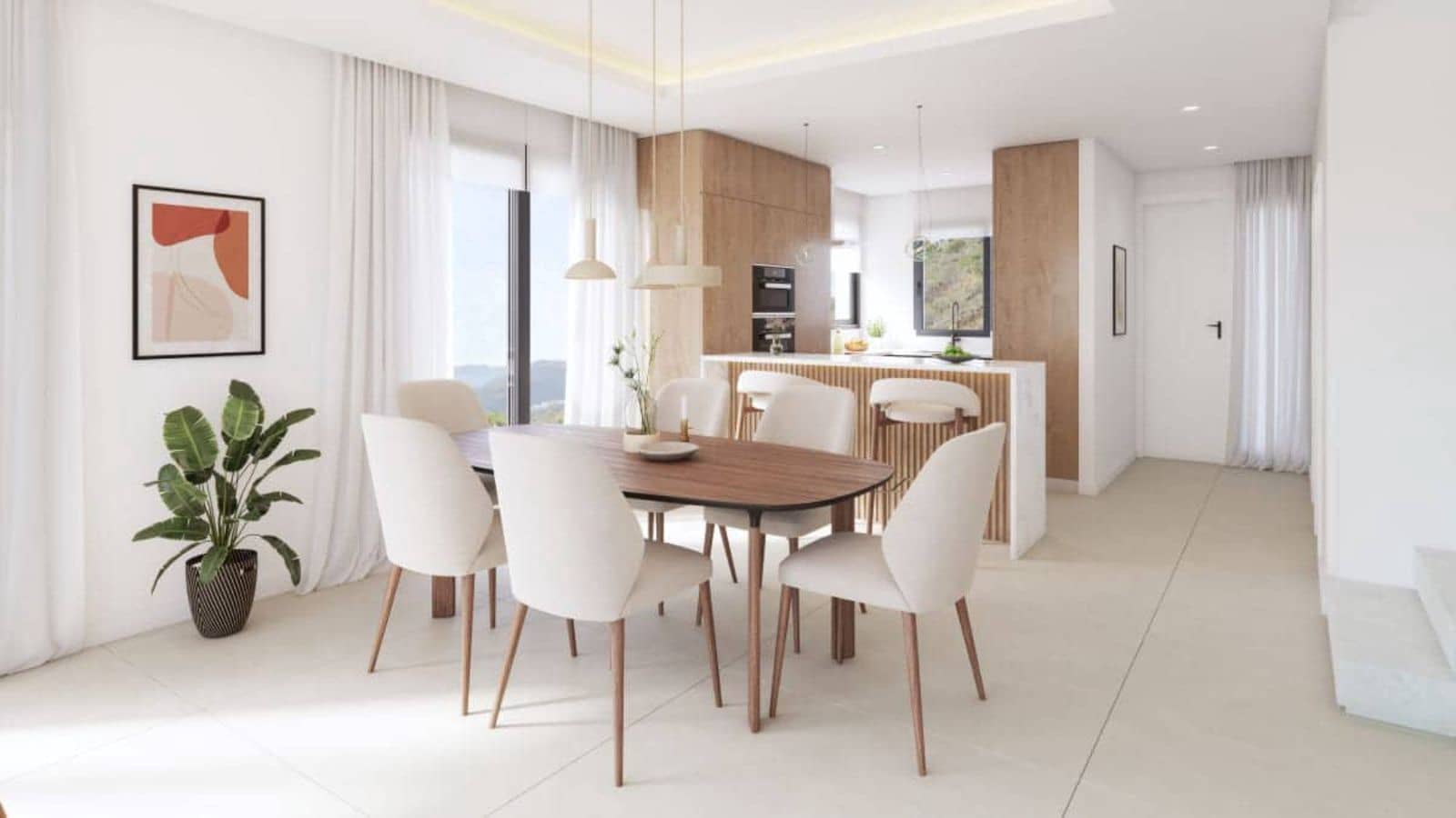 4 soveværelse Byhus til salg i Estepona med swimmingpool garage - € 730.000 (Ref: 10004074)
