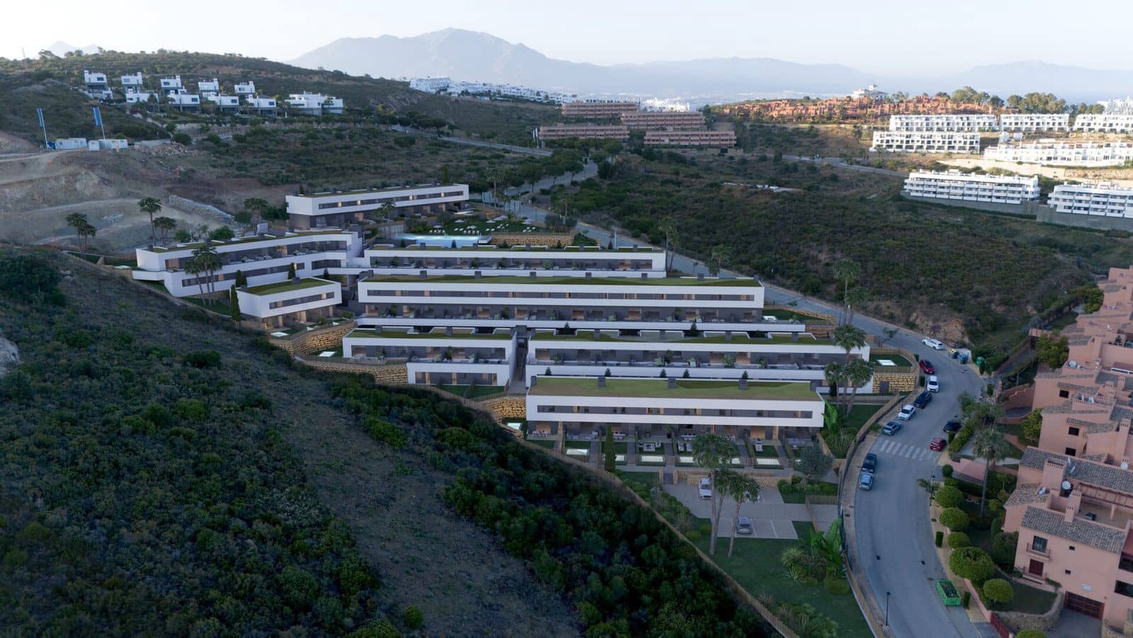 Pareado de 3 habitaciones en Manilva en venta con piscina garaje - 410.000 € (Ref: 10004085)